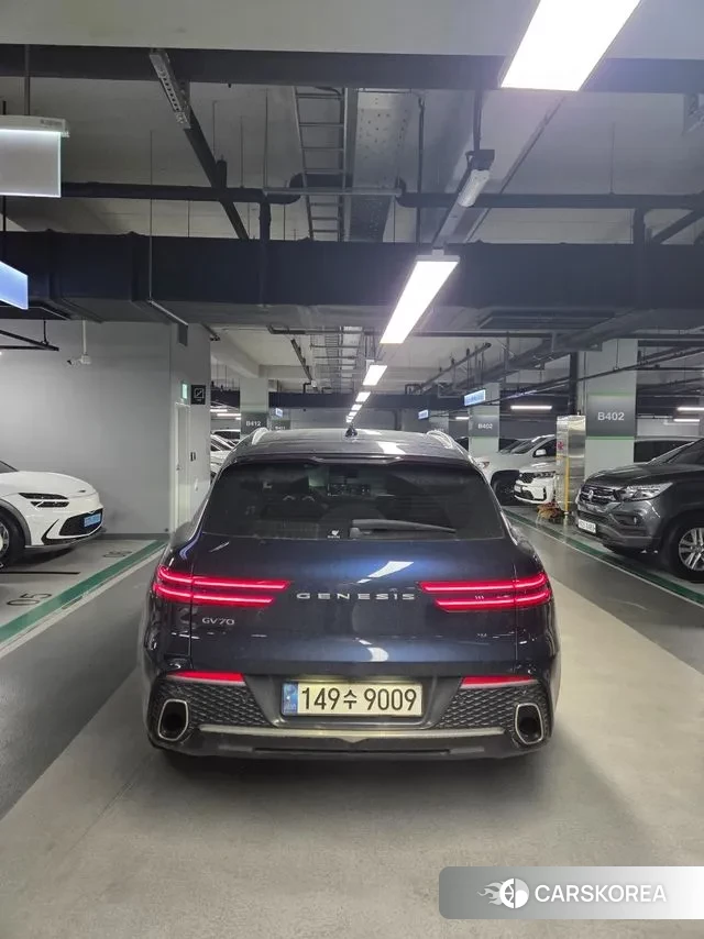 Genesis GV70 2021 Синий из Кореи, фото 3