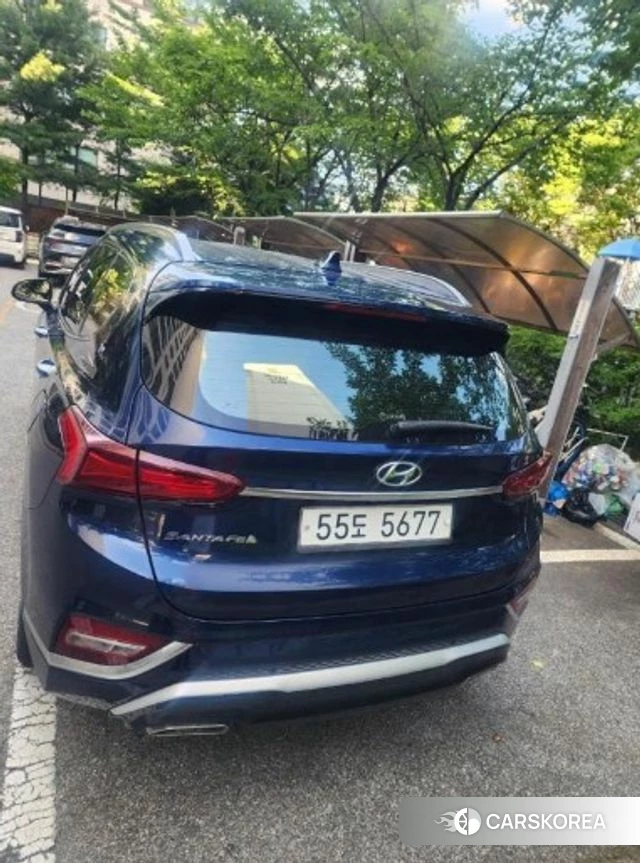 Hyundai Santa Fe TM 2019 Синий из Кореи, фото 5