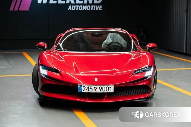 Ferrari SF90 Spider 2023 Красный из Кореи, фото 4