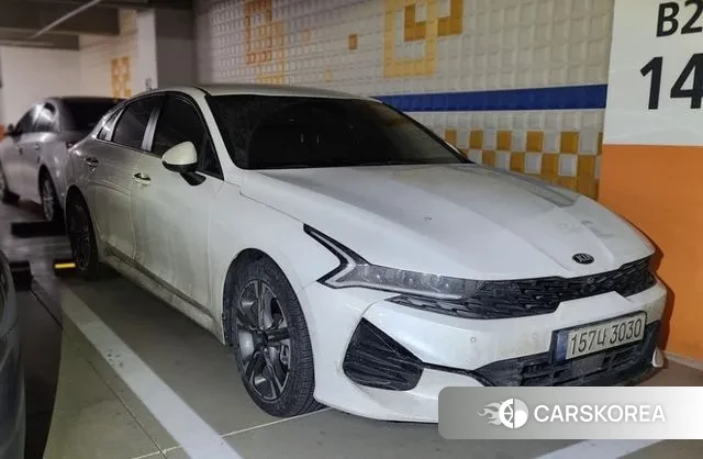 Kia K5 3rd generation 2021 Белый из Кореи, фото 3