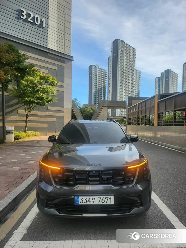 Kia The New Sorento 4th Generation 2025 Серый из Кореи, фото 4