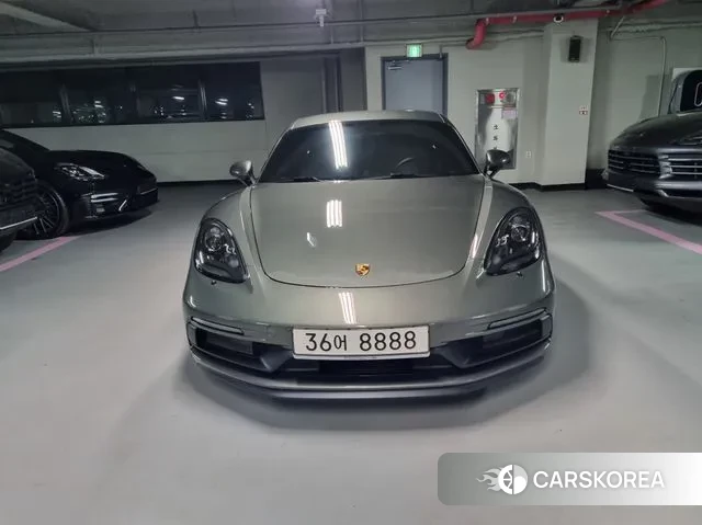 Porsche 718 Cayman 2023 Зеленый из Кореи, фото 5