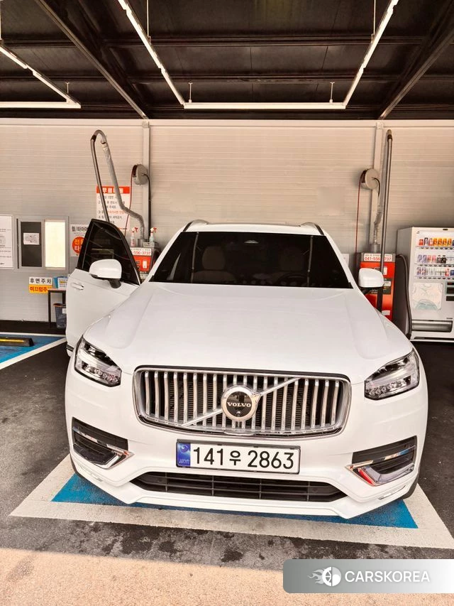 Volvo XC90 second Generation 2023 Белый из Кореи, фото 6