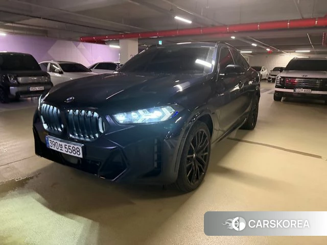 BMW X6 (G06) 2026 Черный из Кореи, фото 3
