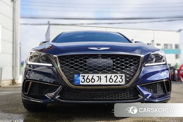 Genesis G80 2018 Синий из Кореи, фото 5