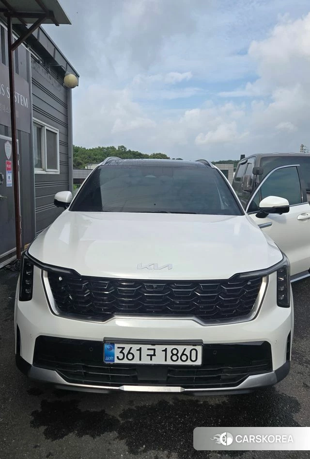 Kia The New Sorento 4th Generation 2025 Белый из Кореи, фото 3