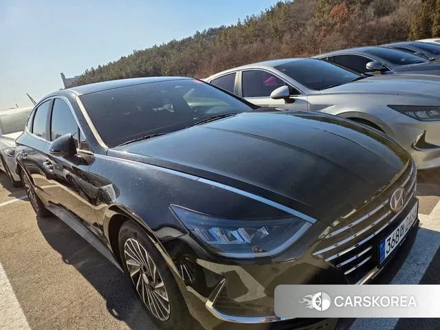 Hyundai Sonata Hybrid (DN8) 2022 Черный из Кореи, фото 3