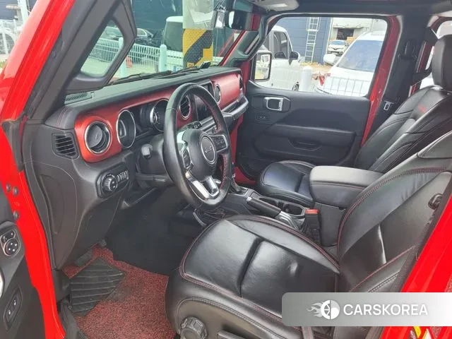 Jeep Wrangler (JL) 2021 Красный из Кореи, фото 3