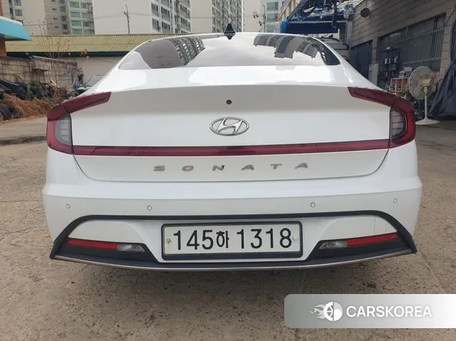 Hyundai Sonata (DN8) 2019 Белый из Кореи, фото 3