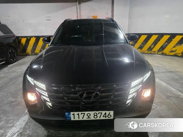Hyundai Tucson Hybrid (NX4) 2021 Черный из Кореи, фото 3