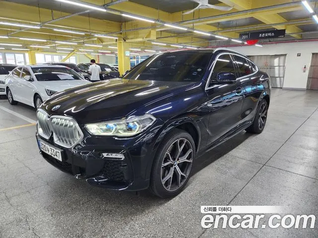 BMW X6 (G06) 2021 Черный из Кореи, фото 6
