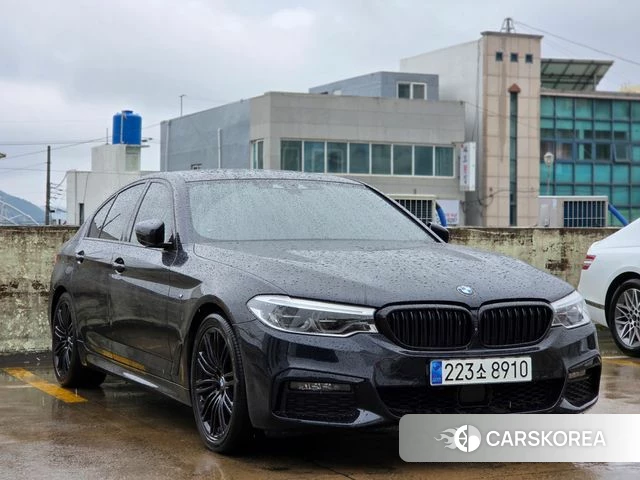 BMW 5 Series (G30) 2019 Синий из Кореи, фото 3