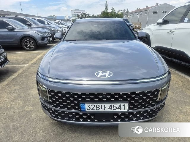 Hyundai Grandeur Hybrid (GN7) 2023 Серебристо-серый из Кореи, фото 6