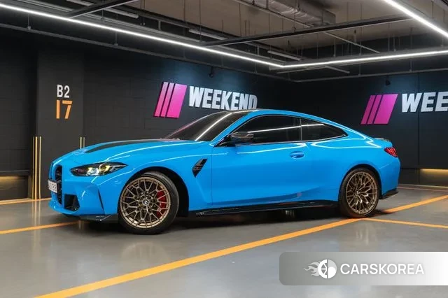 BMW M4 (G82) 2025 Синий из Кореи, фото 3