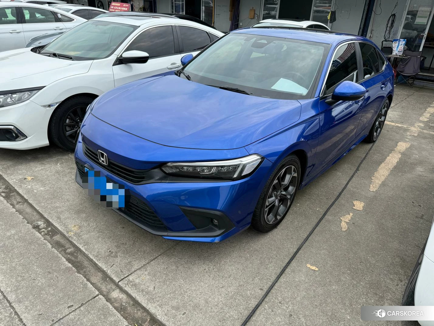 Honda Civic 2021 Синий из Китая, фото 6
