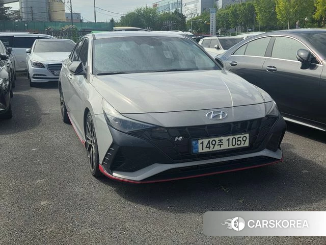 Hyundai Avante (CN7) 2021 Серый из Кореи, фото 3