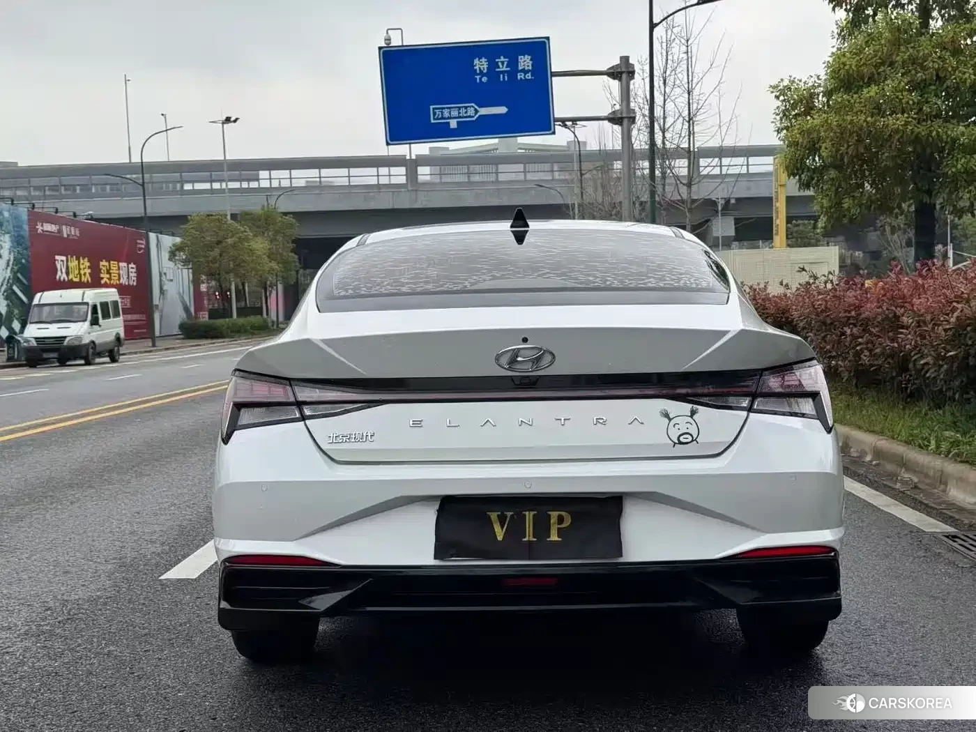 Hyundai Elantra 2021 Белый из Китая, фото 3
