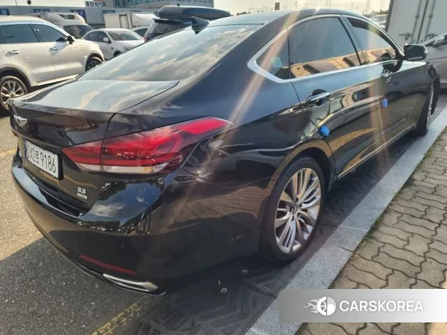 Genesis G80 2018 Черный из Кореи, фото 3