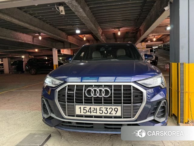 Audi Q3 (F3) 2022 Синий из Кореи, фото 4