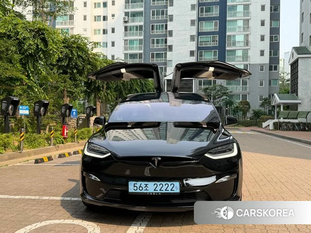 Tesla Model X 2023 Черный из Кореи, фото 3