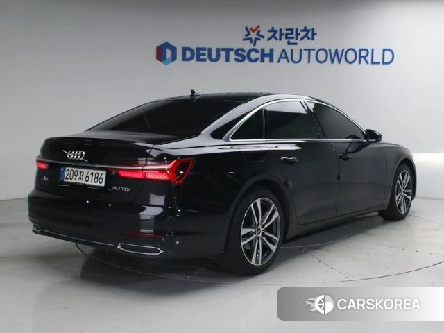 Audi A6 (C8) 2022 Черный из Кореи, фото 3
