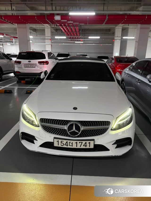 Mercedes-Benz C-Class W205 2019 Белый из Кореи, фото 3