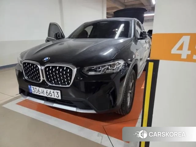 BMW X4 (G02) 2022 Черный из Кореи, фото 3