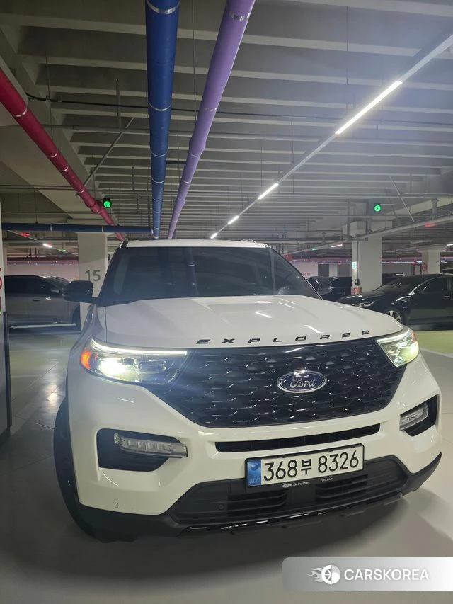 Ford Explorer 6th Generation 2021 Белый из Кореи, фото 5
