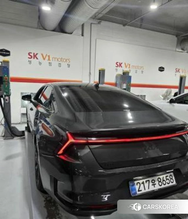 Kia The New K8 Hybrid 2024 Серый из Кореи, фото 3
