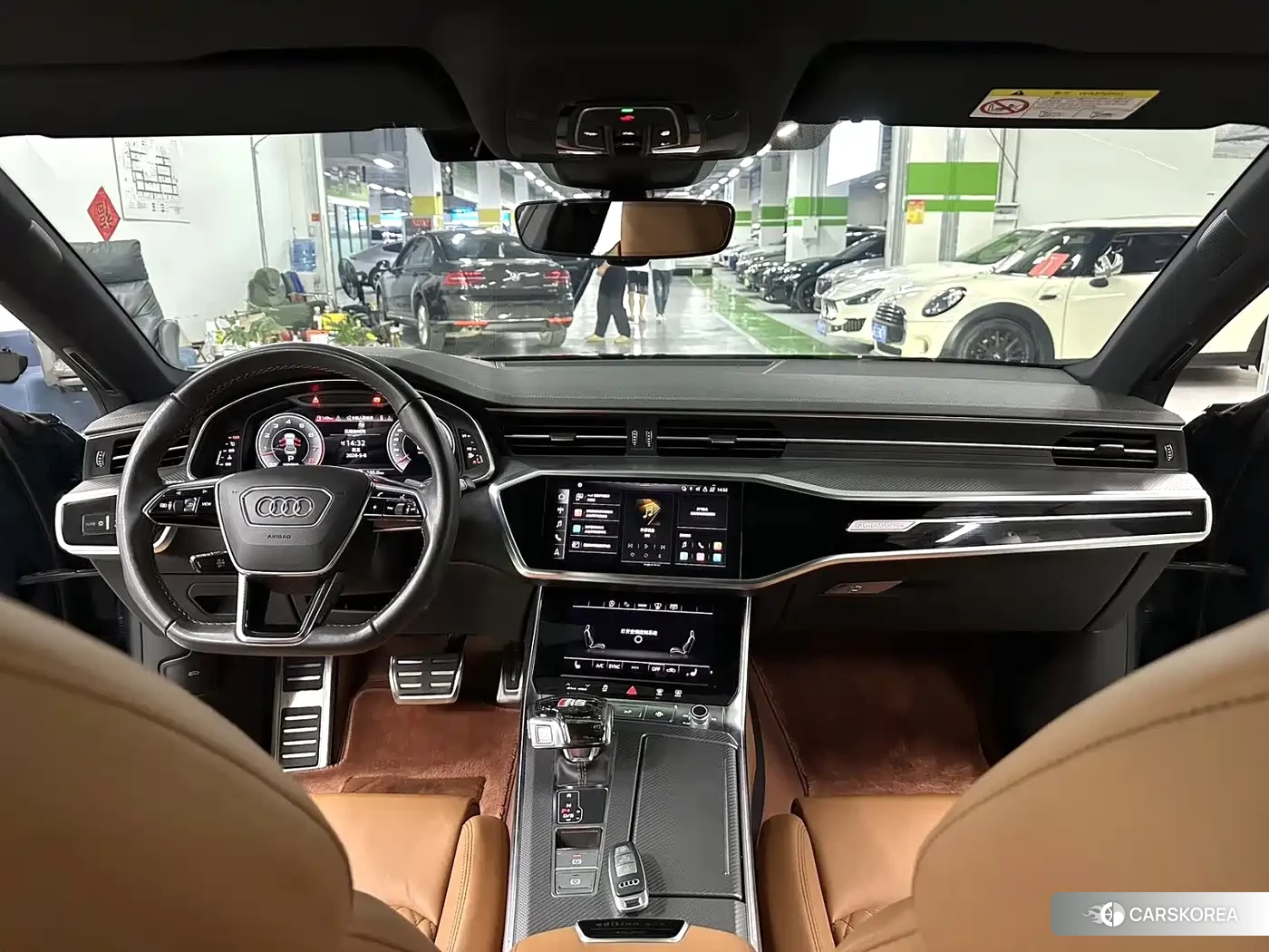 Audi A7L 2021 Синий из Китая, фото 3