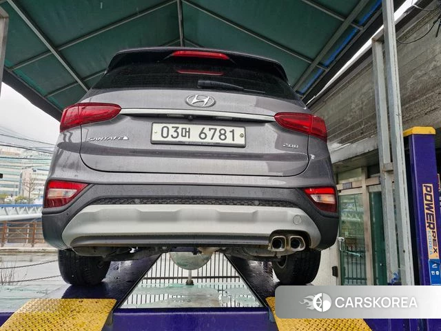 Hyundai Santa Fe TM 2018 Серебристо-серый из Кореи, фото 4