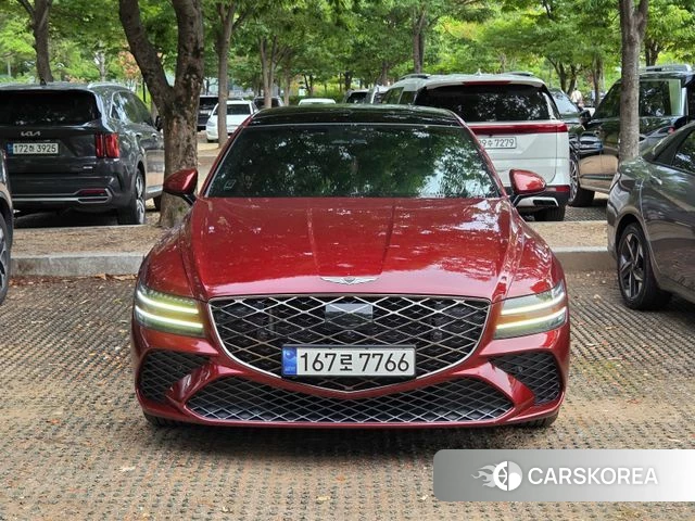 Genesis G80 (RG3) 2024 Красный из Кореи, фото 3