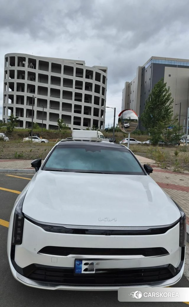 Kia The New K8 Hybrid 2024 Белый из Кореи, фото 3