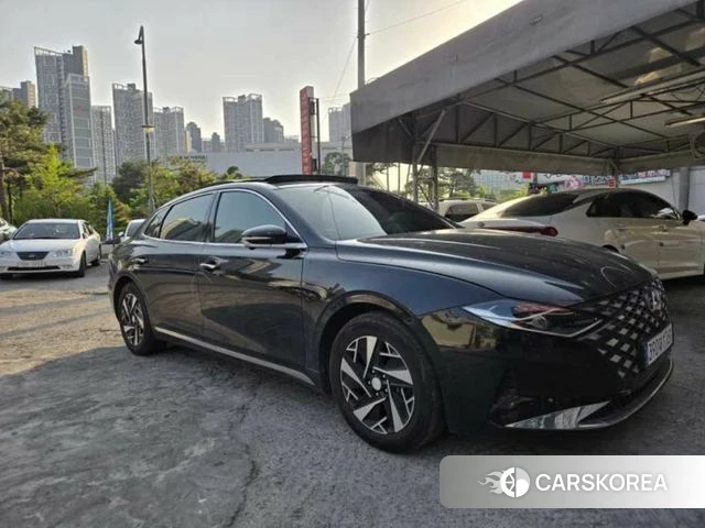 Hyundai The New Grandeur IG Hybrid 2022 Черный из Кореи, фото 3