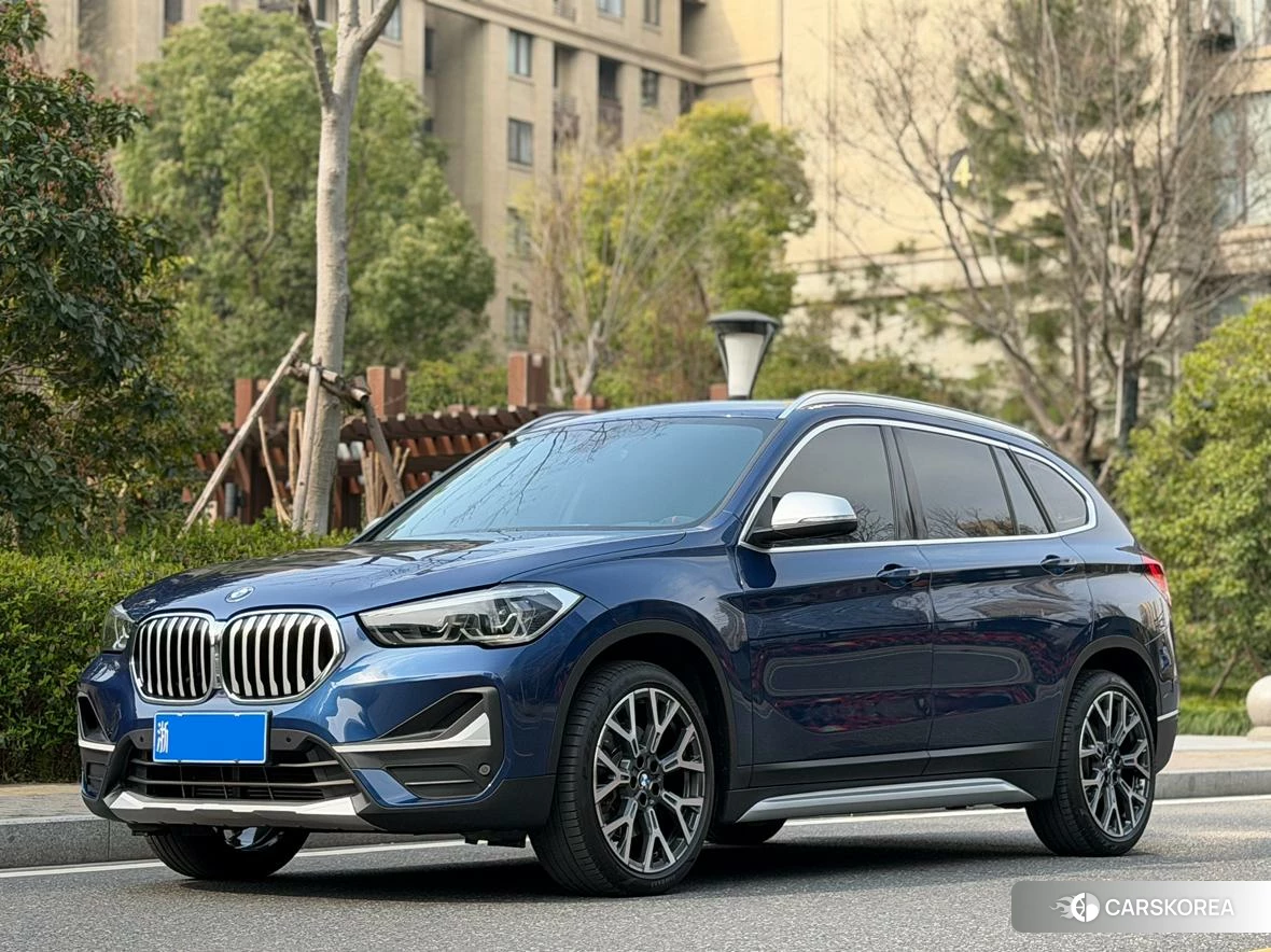 BMW X1 2021 Синий из Китая, фото 3