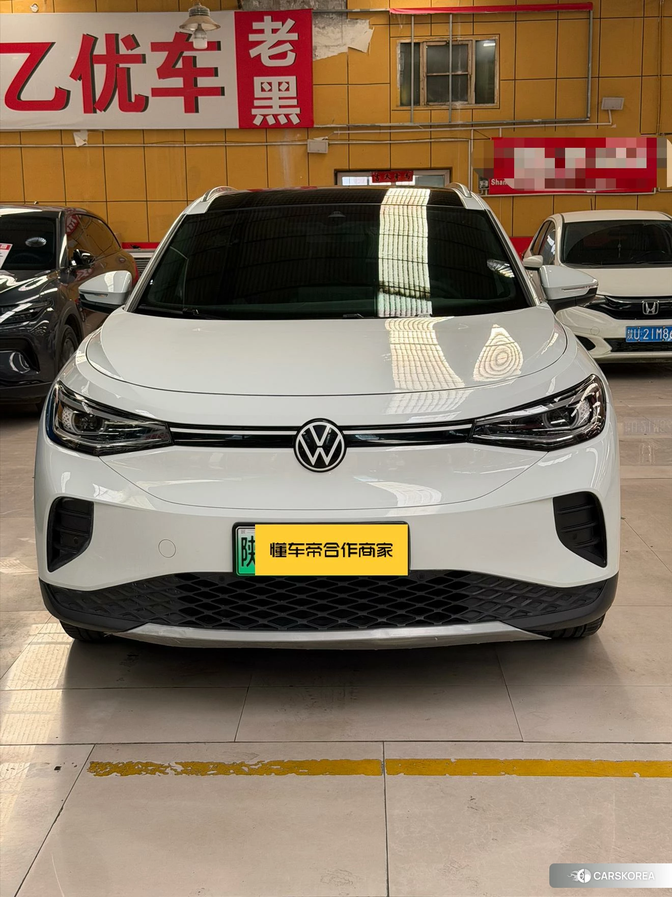 Volkswagen ID.4 CROZZ 2023 Белый из Китая, фото 3