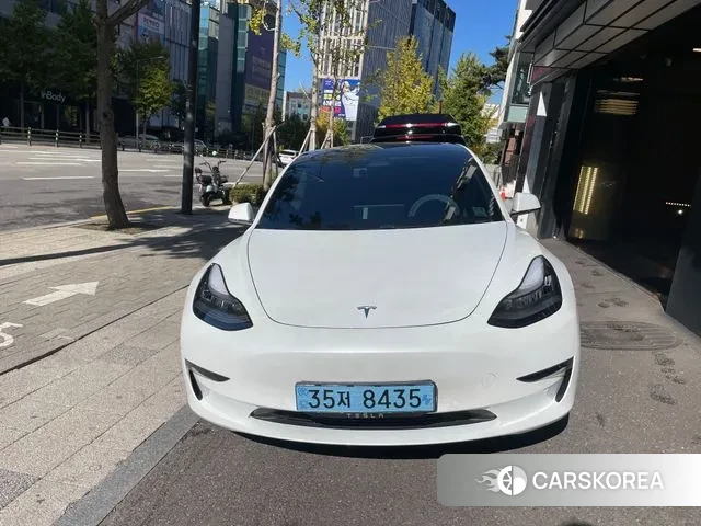Tesla Model 3 2020 Белый из Кореи, фото 3