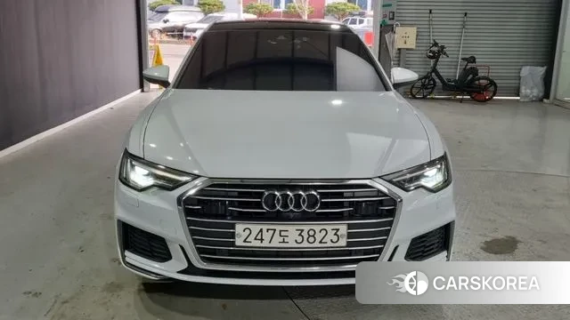 Audi A6 (C8) 2020 Белый из Кореи, фото 4
