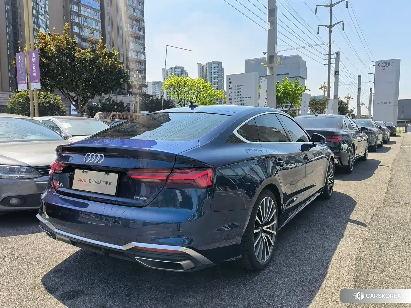 Audi A5 2022 Синий из Китая, фото 3