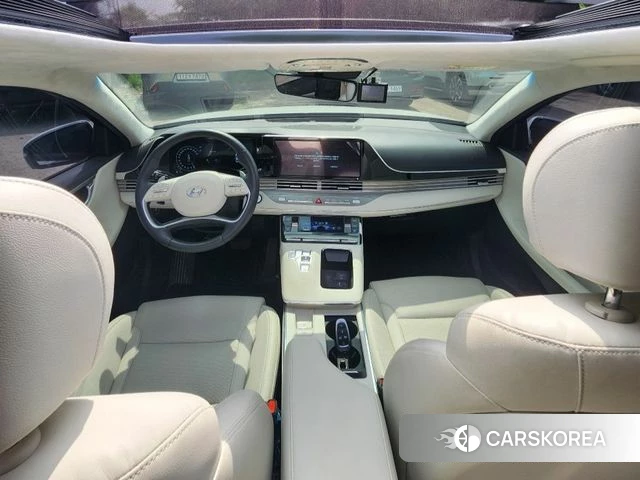 Hyundai The New Grandeur IG Hybrid 2022 Белый из Кореи, фото 3