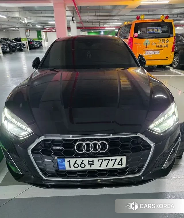 Audi A5 (F5) 2023 Черный из Кореи, фото 3