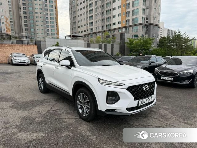 Hyundai Santa Fe TM 2019 Белый из Кореи, фото 4