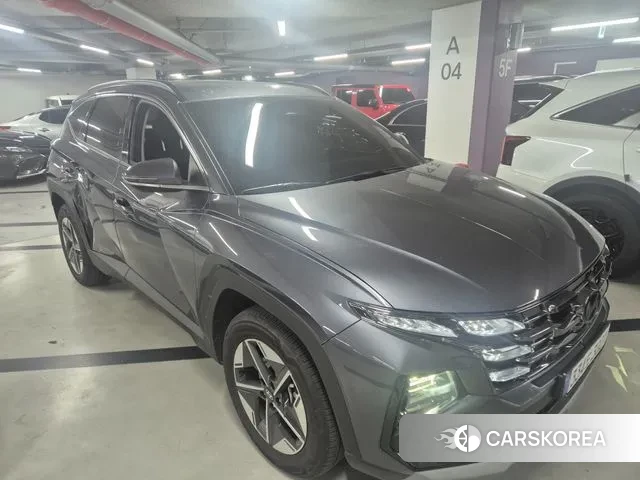 Hyundai The New Tucson Hybrid (NX4) 2024 Серый из Кореи, фото 3