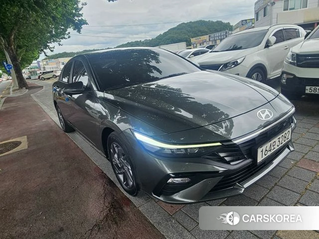 Hyundai The New Avante (CN7) 2024 Серый из Кореи, фото 6