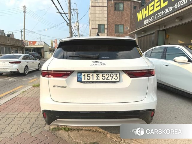 Jaguar F-PACE 2021 Белый из Кореи, фото 6