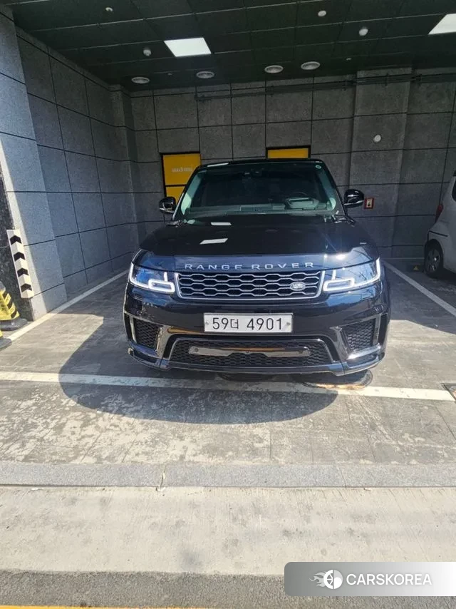 Land Rover Range Rover Sport 2nd Generation 2018 Черный из Кореи, фото 3