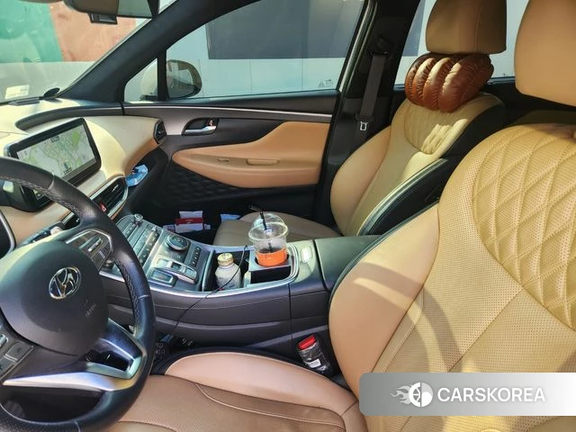 Hyundai The New Santa Fe 2023 Белый из Кореи, фото 3