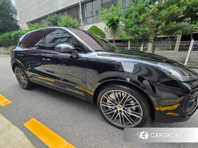 Porsche Cayenne (PO536) 2023 Черный из Кореи, фото 4