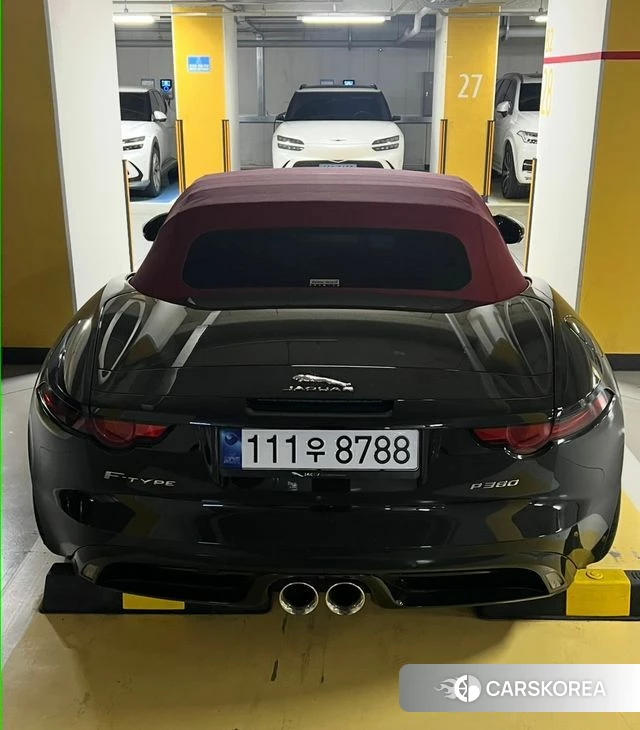 Jaguar F-TYPE 2019 Черный из Кореи, фото 6