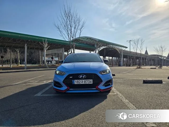 Hyundai Veloster (JS) 2022 Синий из Кореи, фото 3